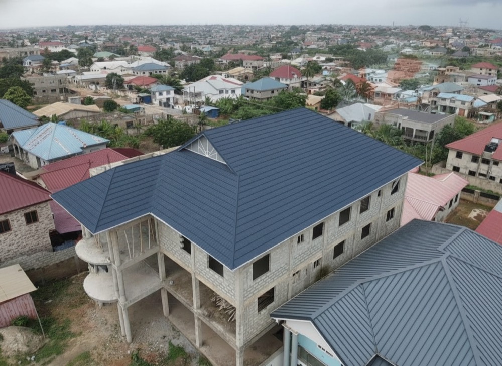 Charcoal roof — residential